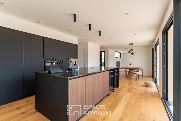 Elégante contemporaine avec vue sur la campagne