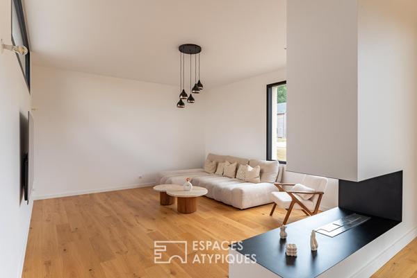 Elégante contemporaine avec vue sur la campagne