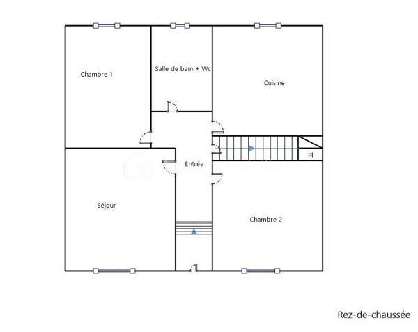 Maison de ville de 71 m²