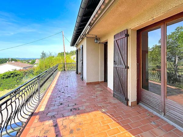 A VENDRE CINTEGABELLE MAISON INDIVIDUELLE T4 AVEC VUE PYRÉNÉES ET GRAND TERRAIN