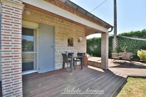 Maison familiale avec parc arboré de plus de 2 000 m² – Grange-sur-Lot