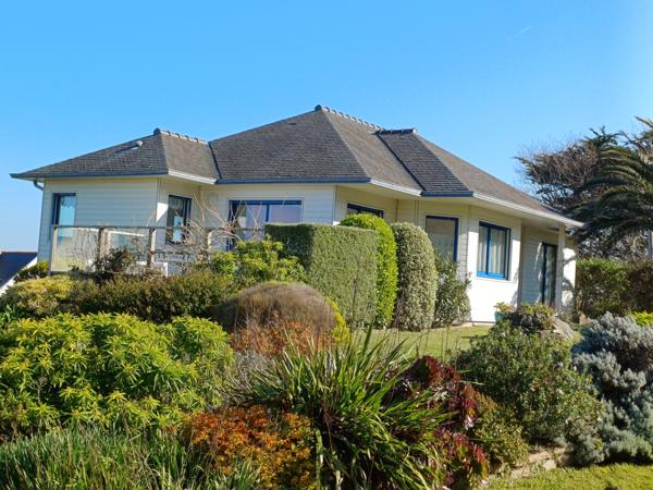 Plougasnou (29630) Plougasnou, Primel vue mer, maison 4 chambres sur terrain de 1200 m2.