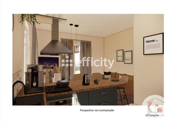 Appartement 3 pièces - 48 m²