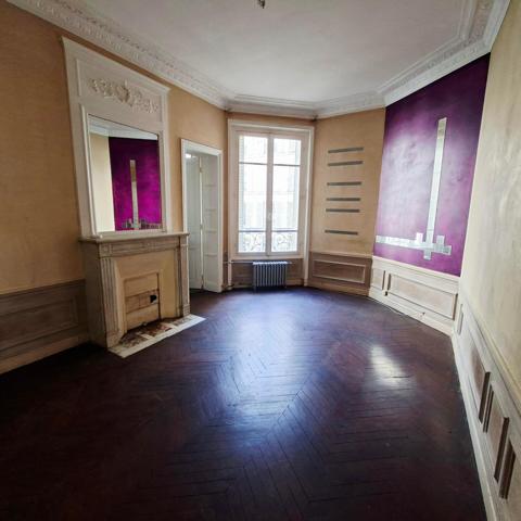 F5 traversant Rare Parquet Moulures Cheminées!