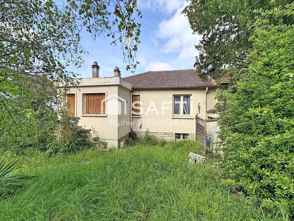 Maison sur beau terrain avec potentiel
