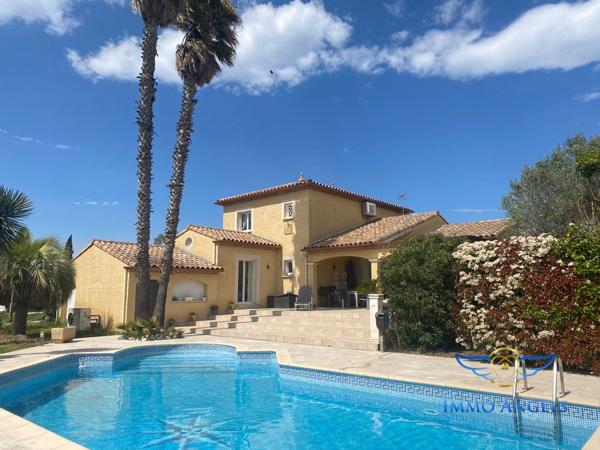 Villa de Prestige avec Piscine et Jardin Arboré à Fabregues