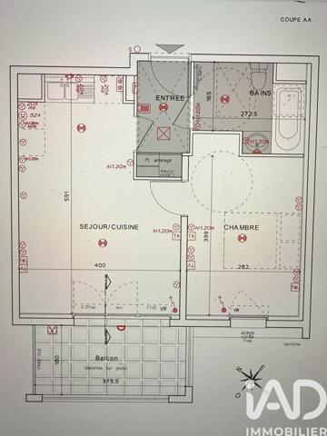 Appartement à vendre 2 pièces 40 m² Toulon