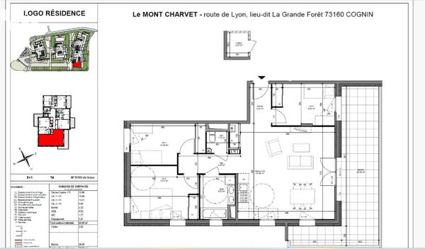 T4 avec Terrasse et Cellier