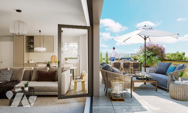 T4 avec Terrasse et Cellier