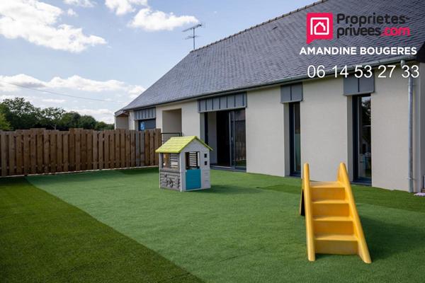 MAISON PLAIN-PIED- 117 M² - 4 CHAMBRES- TERRASSE COUVERTE-  259 300 EUROS HAI