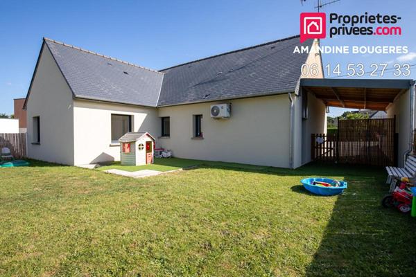 MAISON PLAIN-PIED- 117 M² - 4 CHAMBRES- TERRASSE COUVERTE-  259 300 EUROS HAI