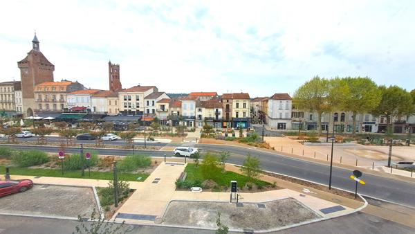 Appartement T3 PMR Résidence du Théâtre - Vu sur le Parvis et ses boulevards...
