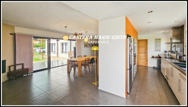 Maison PLAIN-PIED 190 M² - TERRAIN 3466M² - 6 pièces BELLOC SAINT CLAMENS (32) 4 CH + garage
