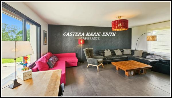Maison PLAIN-PIED 190 M² - TERRAIN 3466M² - 6 pièces BELLOC SAINT CLAMENS (32) 4 CH + garage
