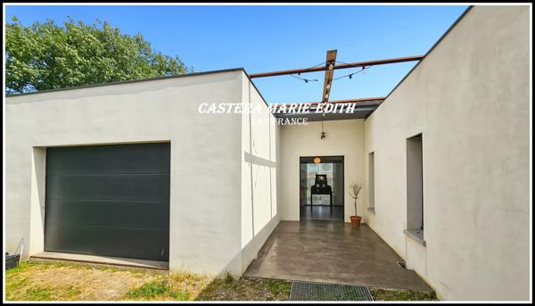 Maison PLAIN-PIED 190 M² - TERRAIN 3466M² - 6 pièces BELLOC SAINT CLAMENS (32) 4 CH + garage