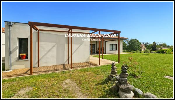 Maison PLAIN-PIED 190 M² - TERRAIN 3466M² - 6 pièces BELLOC SAINT CLAMENS (32) 4 CH + garage