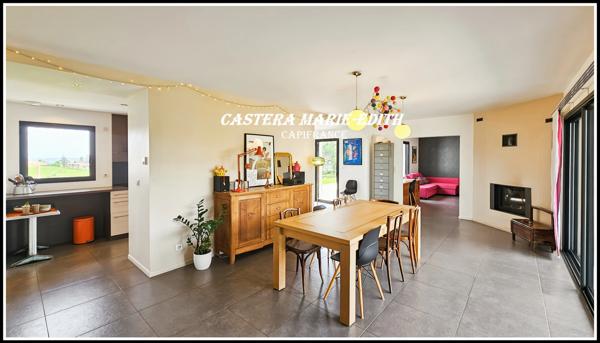 Maison PLAIN-PIED 190 M² - TERRAIN 3466M² - 6 pièces BELLOC SAINT CLAMENS (32) 4 CH + garage