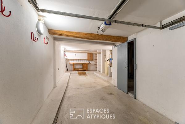 Maison de ville avec garage au coeur historique de Rouen