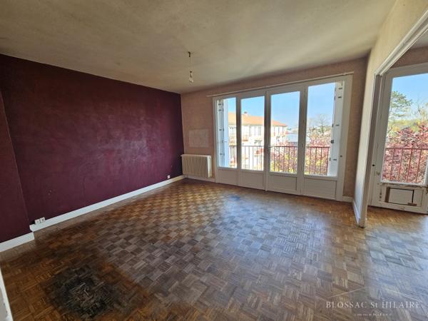 Poitiers SUD, secteur pré mignon, appartement T3, 72 m² avec cave.