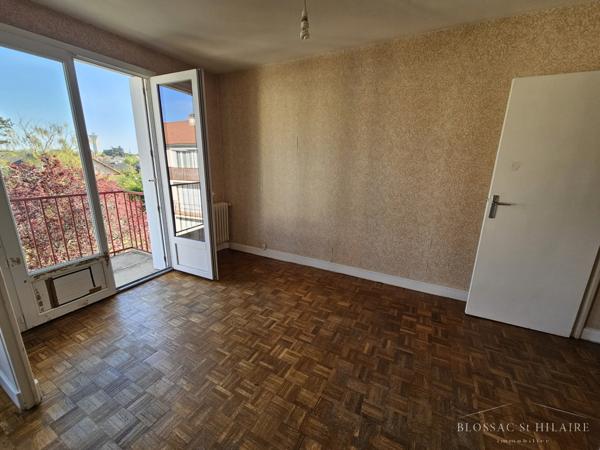 Poitiers SUD, secteur pré mignon, appartement T3, 72 m² avec cave.
