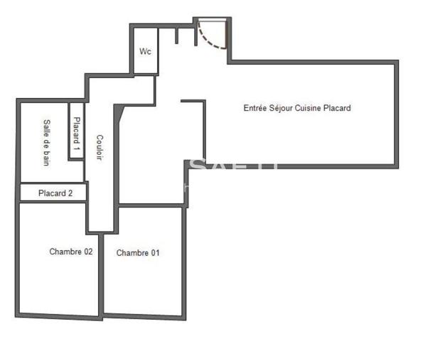 GAGNY CENTRE - APPARTEMENT 3P/BALCON - CAVE/PARKING