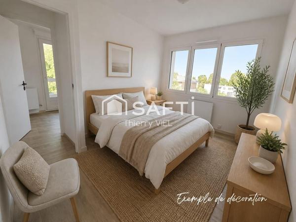 GAGNY CENTRE - APPARTEMENT 3P/BALCON - CAVE/PARKING