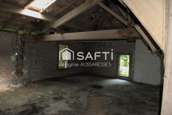 Moulin à eau du XIXe siècle avec fort potentiel