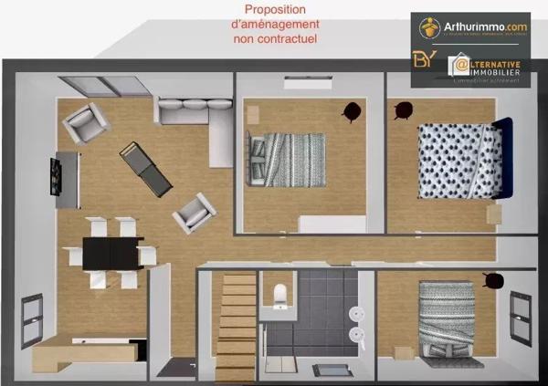 Vente Maison 5 pièces 83 m2 à Châteaubourg