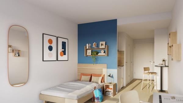 Appartement T1 KLEEZI | ALMA Rennes | Lamotte