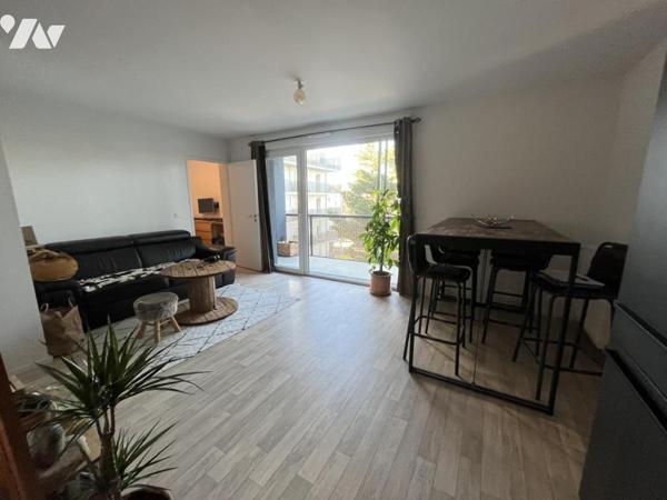 Appartement T.2 avec parking en sous-sol et cave