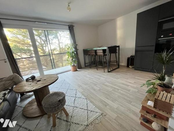 Appartement T.2 avec parking en sous-sol et cave