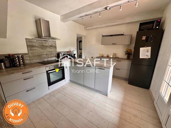 Villa individuelle T5 144 m2 avec grand jardin et piscine