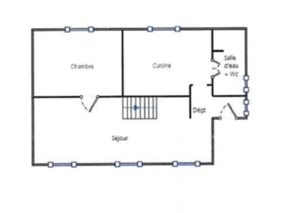En Exclusivité, Appartement T3 de 57,50m2 dans une maison avec un espace privatif en extérieur à Montbéliard