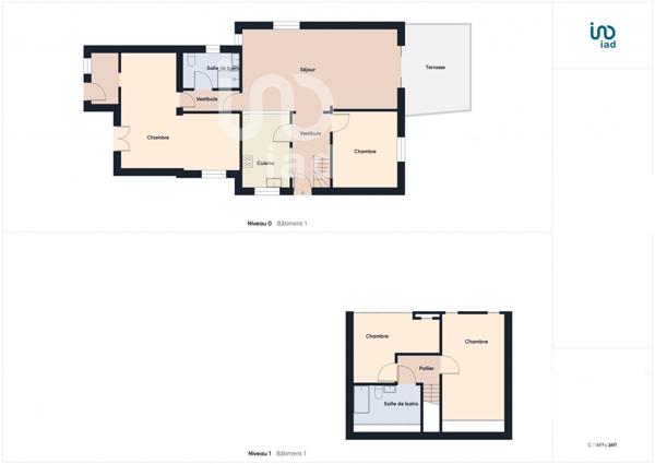 Maison à vendre 6 pièces 143 m² Saint-Fargeau-Ponthierry