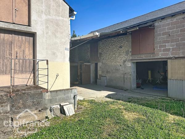 Volume et Potentiel : Maison 4 pièces avec un grand atelier indépendant - THOUARS (79)