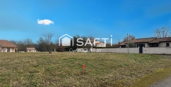 Terrain d'un quartier prisé de Montauban saint martial