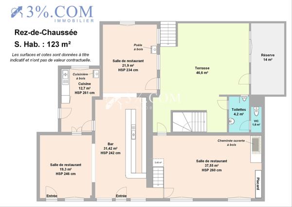 Maison 11 pièce(s) 4 chambre(s) 234 m²