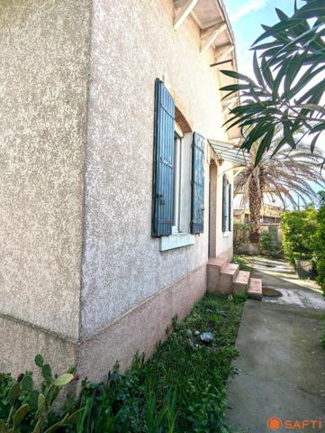 AIGUES-MORTES – Maison de plain-pied proche canal à rénover