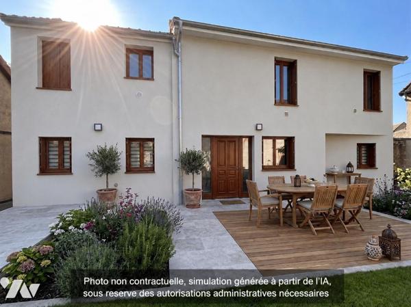 Maison à rénover avec jardin – Beau potentiel – À proximité de la Cathédrale