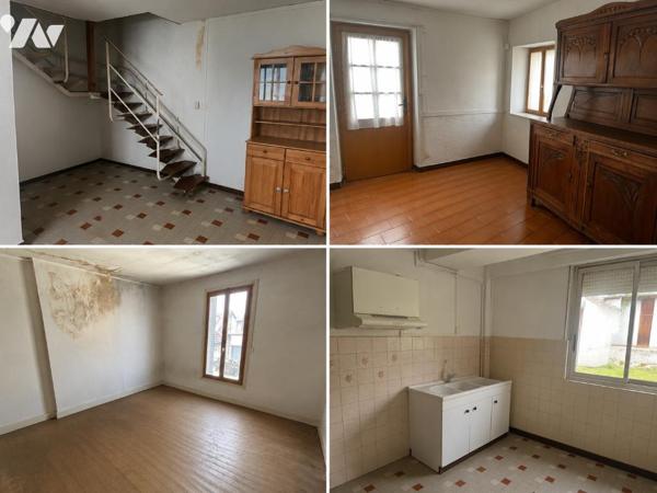 Maison à rénover avec jardin – Beau potentiel – À proximité de la Cathédrale