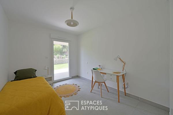 Appartement P3 avec jardin, garages et ascenseur quartier Camplanier