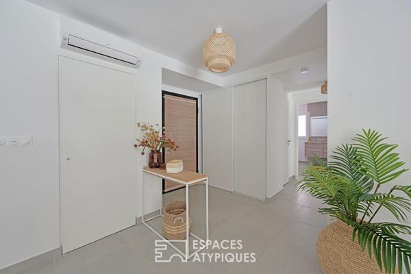 Appartement P3 avec jardin, garages et ascenseur quartier Camplanier