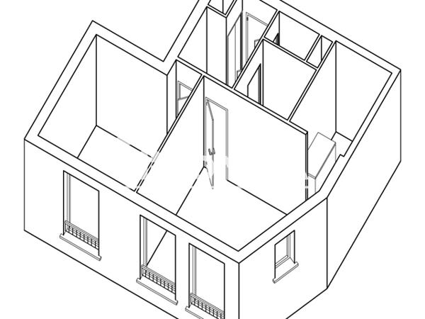 Location Appartement 2 pièces 43.8 m² - 4 BIS RUE SEBASTIEN LECLERC Metz 57000