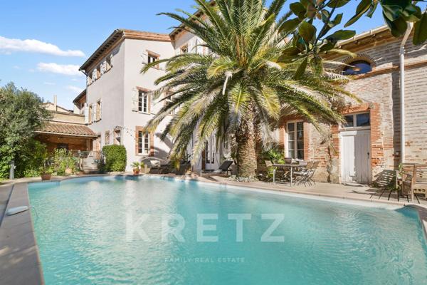 Couvent restauré avec dépendances et piscine à 15 minutes de Toulouse