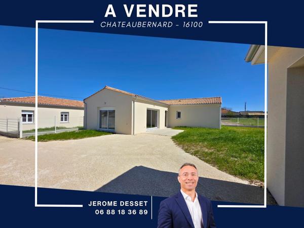 Maison neuve de plain-pied – Confort et modernité à deux pas de Cognac