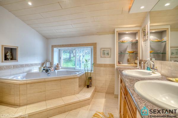 Charmante maison en pierre, situation privilégiée, piscine, 3 à 4 chambres, bureau, piscine, dépendance, sur 3250 m2