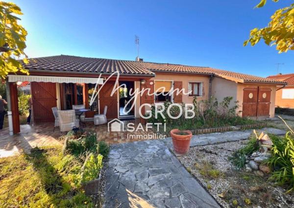 Maison plain-pied 2 chambres – Montauban Nord – Secteur résidentiel