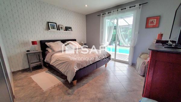 RARE À LA VENTE – MAISON FAMILIALE D’EXCEPTION AVEC PISCINE COUVERTE – QUARTIER CALME ET PRISÉ