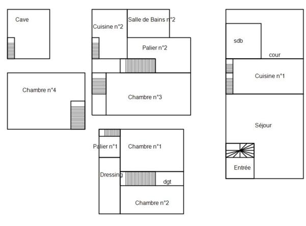 immeuble aux multiples possibilités