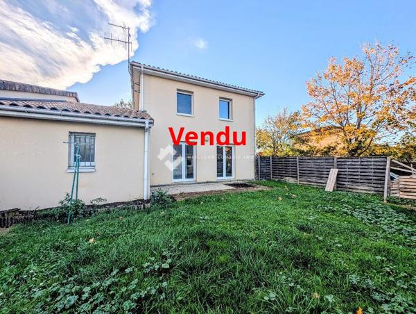 MAISON POITIERS OUEST, 82M², 3 CHAMBRES, JARDIN.